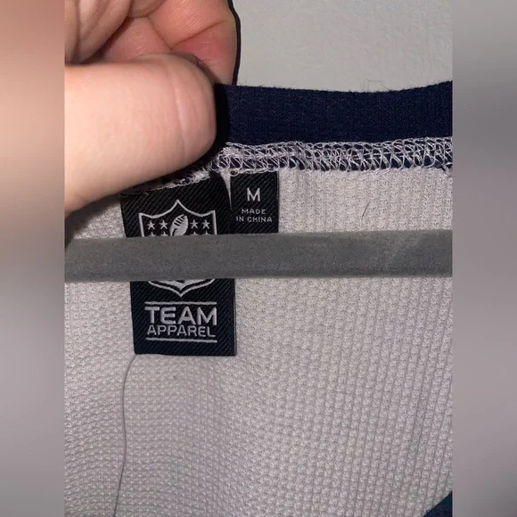 NFL Blue and White Long Sleeve Tees - Picture 5 of 6